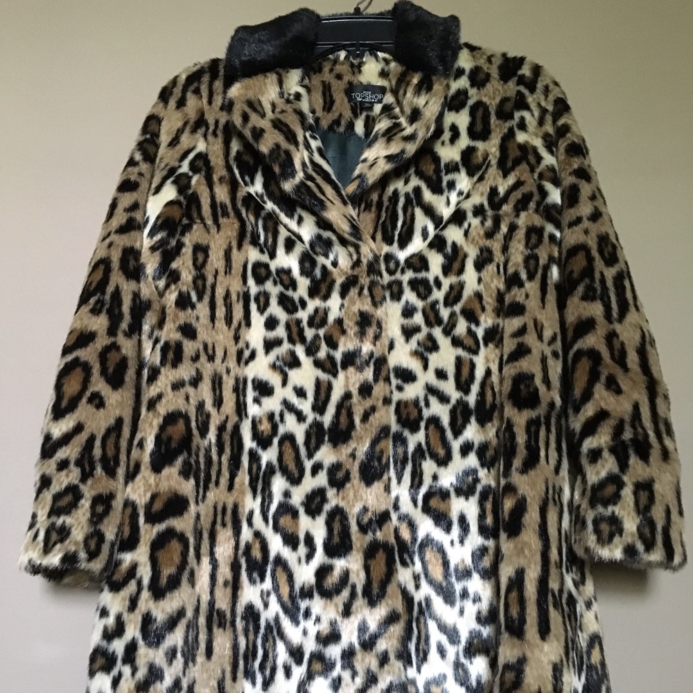 TOPSHOP | Iconic Leopard Coat